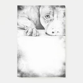 Notas Post-it® Esperando pacientemente