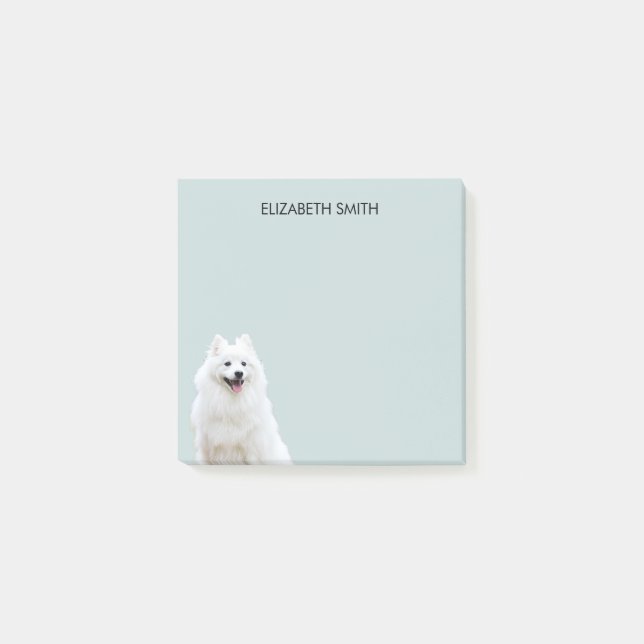 Notas Post-it® Espitz American Eskimo Dog (Anverso)