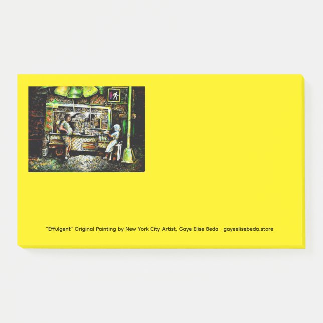Notas Post-it® Esplendente (Anverso)