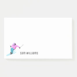 Notas Post-it® Esquí