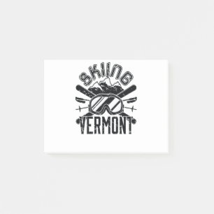 Notas Post-it® Esquiador Vermont Killington