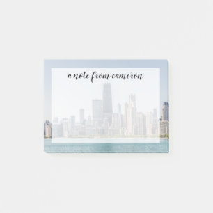 Notas Post-it® Esquina De Chicago Con El Lago Michigan