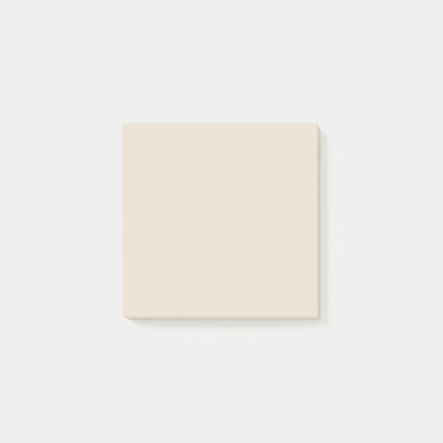 Notas Post-it® Estacionamiento Beige Elegante (Anverso)