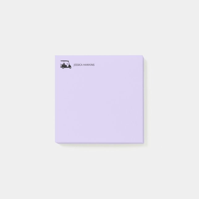 Notas Post-it® Estacionamiento personal del ventilador simple del (Anverso)