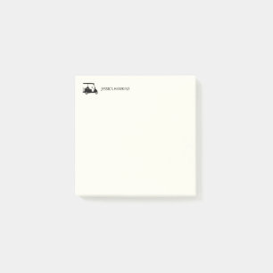 Notas Post-it® Estacionamiento personal del ventilador simple del