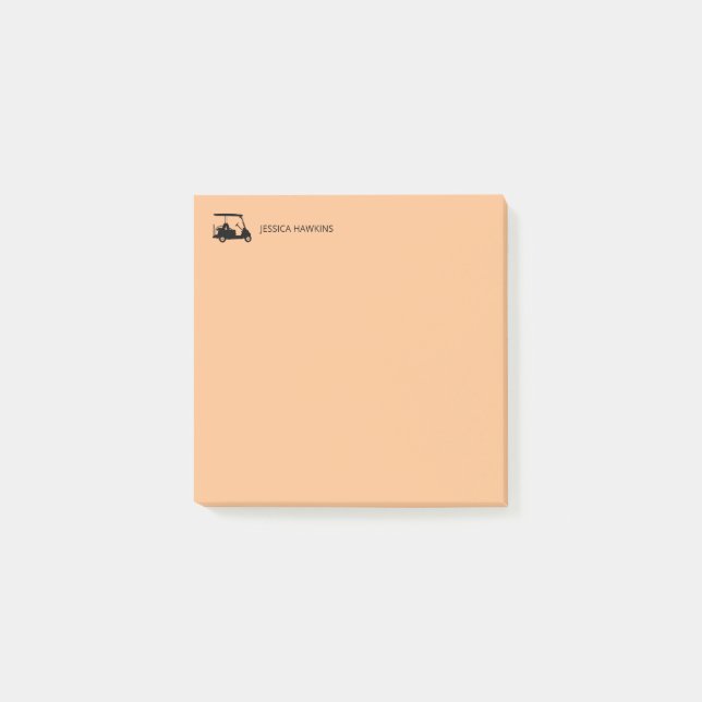 Notas Post-it® Estacionamiento personal del ventilador simple del (Anverso)