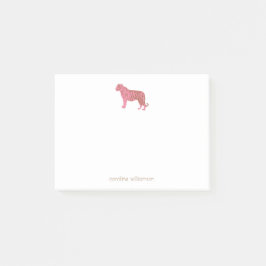 Notas Post-it® Estacionamiento personalizado del arte del tigre r