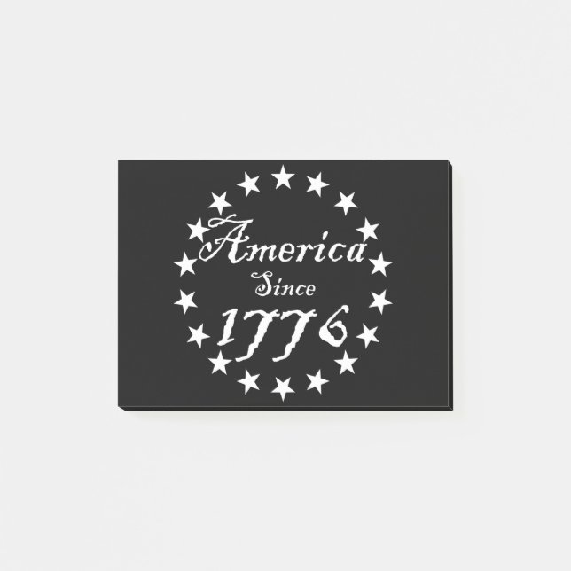 Notas Post-it® Estados Unidos desde 1776 (Anverso)