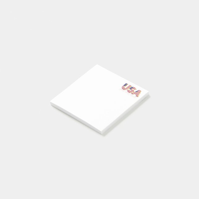 Notas Post-it® Estados Unidos Flag Post-it® Notes Patriotic (En perspectiva)