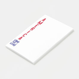 Notas Post-it® Estados Unidos: Negrita, orgulloso y libre