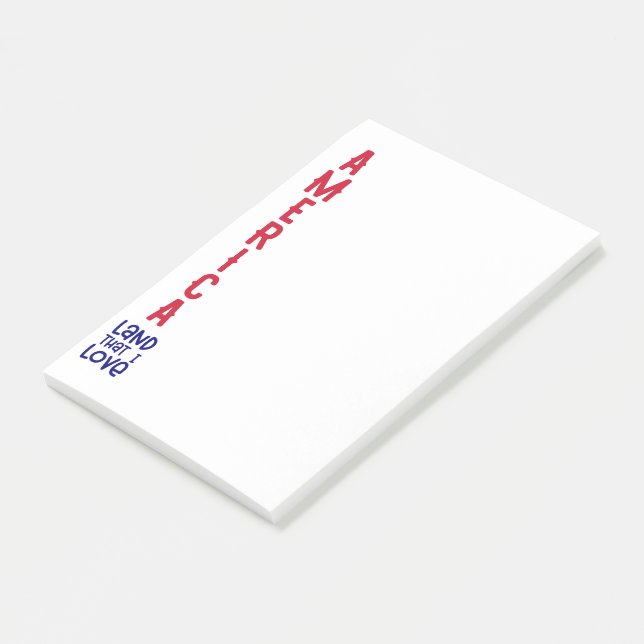 Notas Post-it® Estados Unidos: Negrita, orgulloso y libre (En perspectiva)