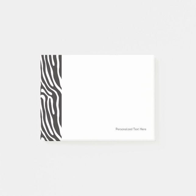 Notas Post-it® Estampado de animales (Anverso)