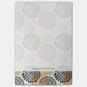 Notas Post-it® Estampado de flores 11