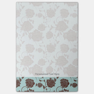 Notas Post-it® Estampado de flores 3