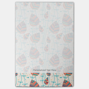 Notas Post-it® Estampado de flores 5