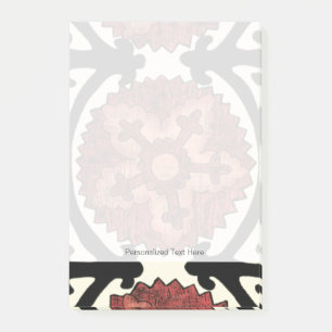 Notas Post-it® Estampado de flores decorativo del estilo de