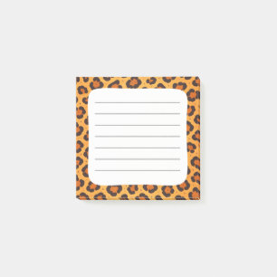 Notas Post-it® Estampado de leopardo
