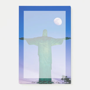 Notas Post-it® Estatua Cristo Redentor Río de Janeiro Brasil