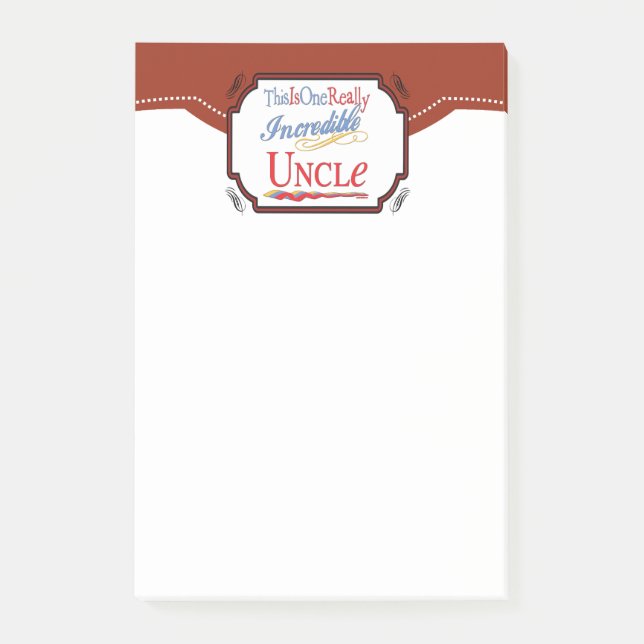 Notas Post-it® Éste es un tío realmente increíble Gift (Anverso)