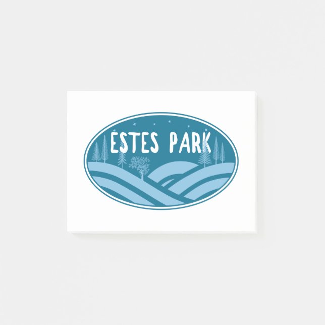 Notas Post-it® Estes Park Colorado (Anverso)