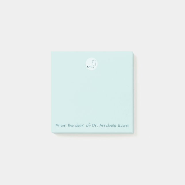 Notas Post-it® Estetoscopio (Anverso)