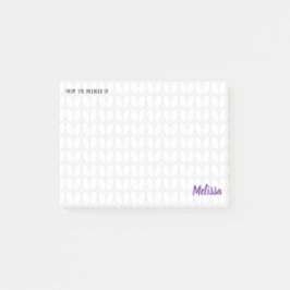 Notas Post-it® Estilete de punto personalizado