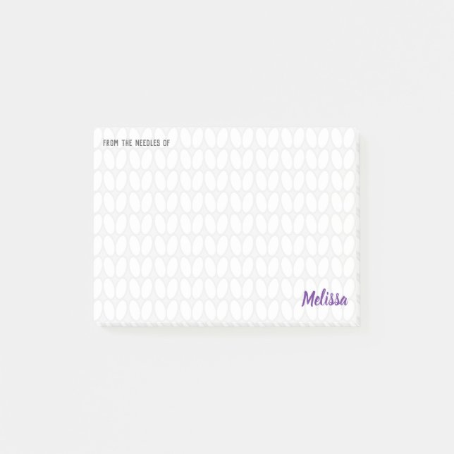 Notas Post-it® Estilete de punto personalizado (Anverso)