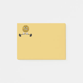 Notas Post-it® estilo 3d que exagera el Emoticon