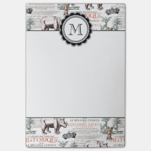 Notas Post-it® Estilo antiguo de Abrecht Durer del rinoceronte