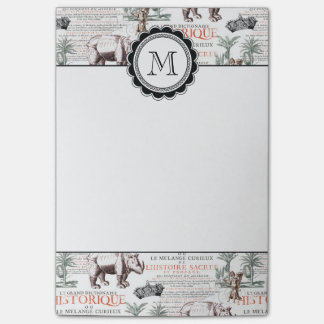 Notas Post-it® Estilo antiguo de Abrecht Durer del rinoceronte