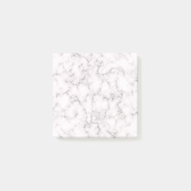 Notas Post-it® Estilo de mármol elegante (Anverso)