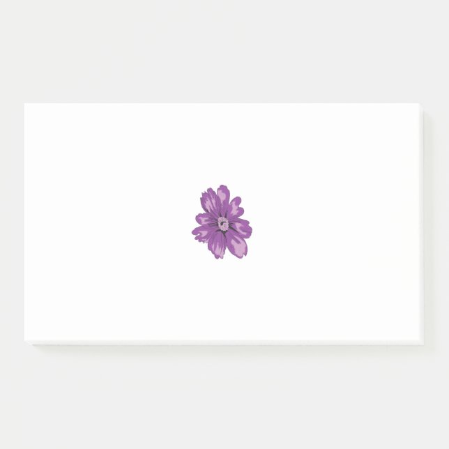 Notas Post-it® Estilo Giratorio, berenjena ligera, cedro blanquea (Anverso)