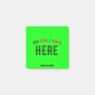 NOTAS POST-IT® ESTILO PERSONALIZADO MODERNO NEON VERIFICADO VERIF