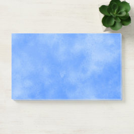 Notas Post-it® Estilo Storm efecto nube azul
