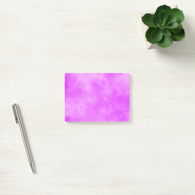 Notas Post-it® Estilo Storm efecto nube morado (Oficina)