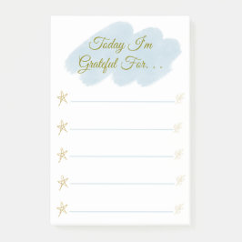 Notas Post-it® Estoy agradecido por el agradecimiento personaliza