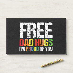 Notas Post-it® Estoy Orgulloso De Ti Abrazos De Papá Gratis Mes D