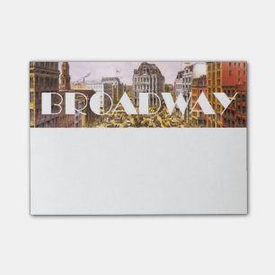 Notas Post-it® Estrella de Broadway de la CAMISETA