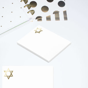 Notas Post-it® Estrella de David