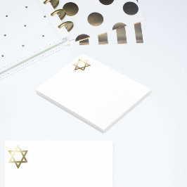 Notas Post-it® Estrella de David