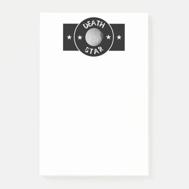 Notas Post-it® Estrella de la muerte (Anverso)