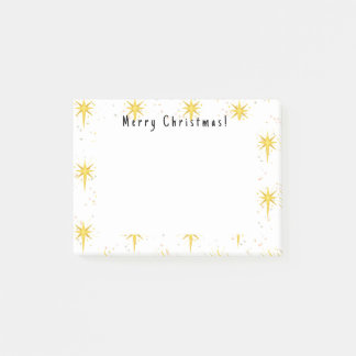 Notas Post-it® Estrellas navidades