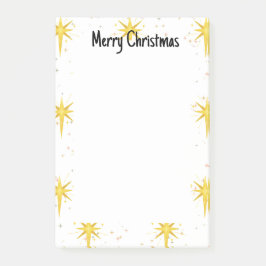 Notas Post-it® Estrellas navidades