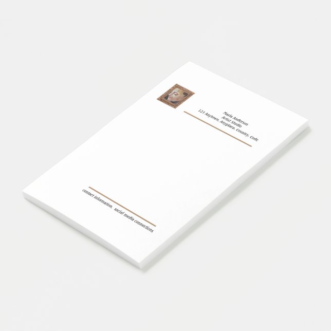 Notas Post-it® Estudio de artistas (En perspectiva)