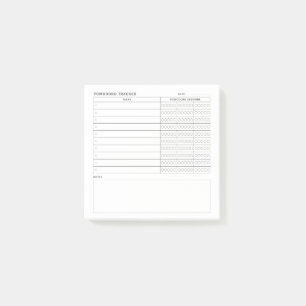 Notas Post-it® Estudio de Pomodoro Habit Planner