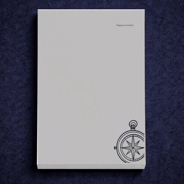 Notas Post-it® Estudio nocturno brújula de la oscura academia (Subido por el creador)