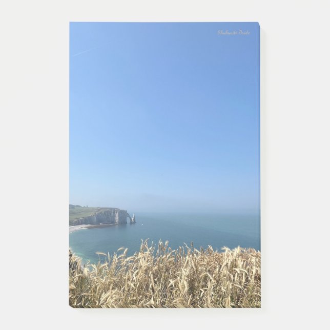 Notas Post-it® Étretat Cliffs, Francia (Anverso)