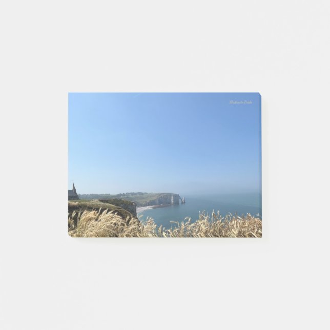 Notas Post-it® Étretat Cliffs, Francia (Anverso)