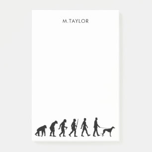 Notas Post-it® Evolución al propietario de Greyhound
