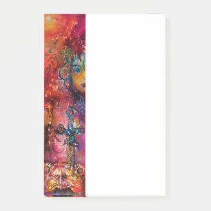 Notas Post-it® EXCALIBUR, REINA DE Fantasía MÁGICA NATURAL Amaril